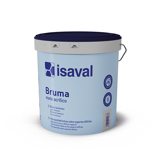 Bruma especial paramentos de difícil absorción