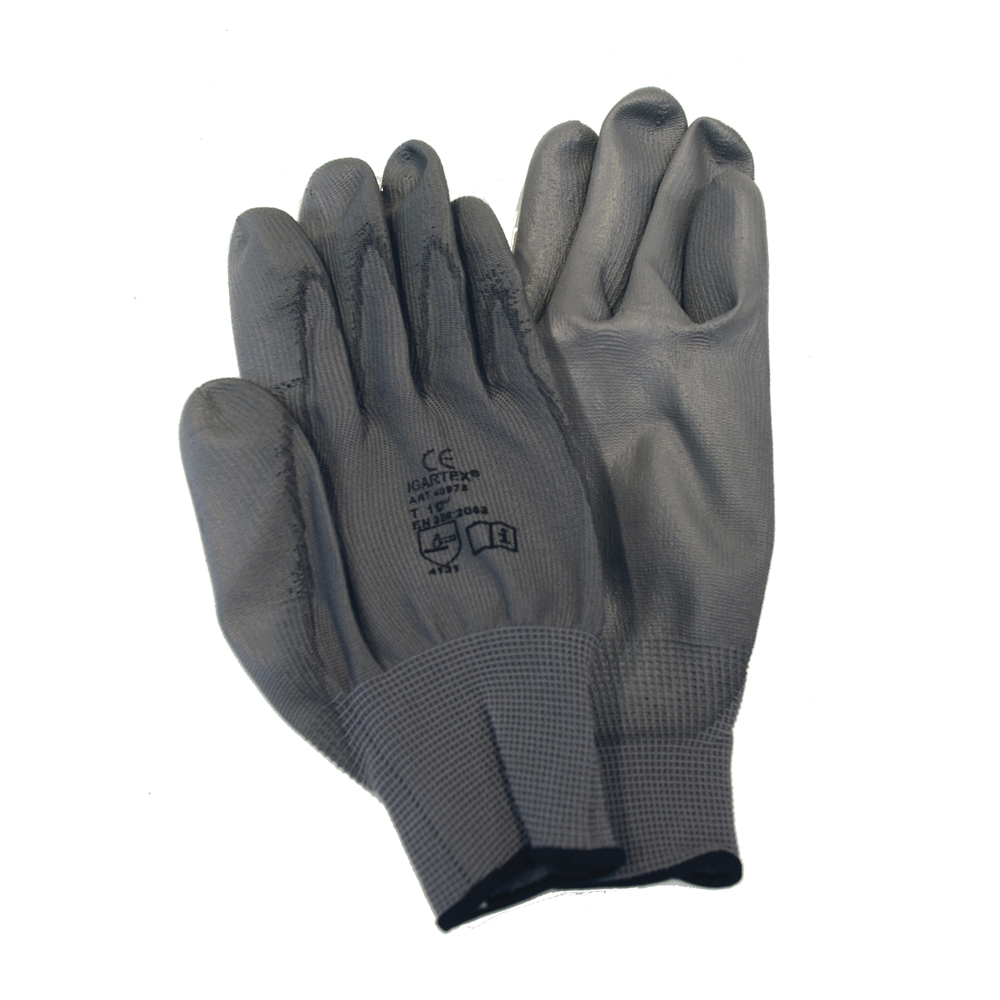 Guantes poliuretano nylon