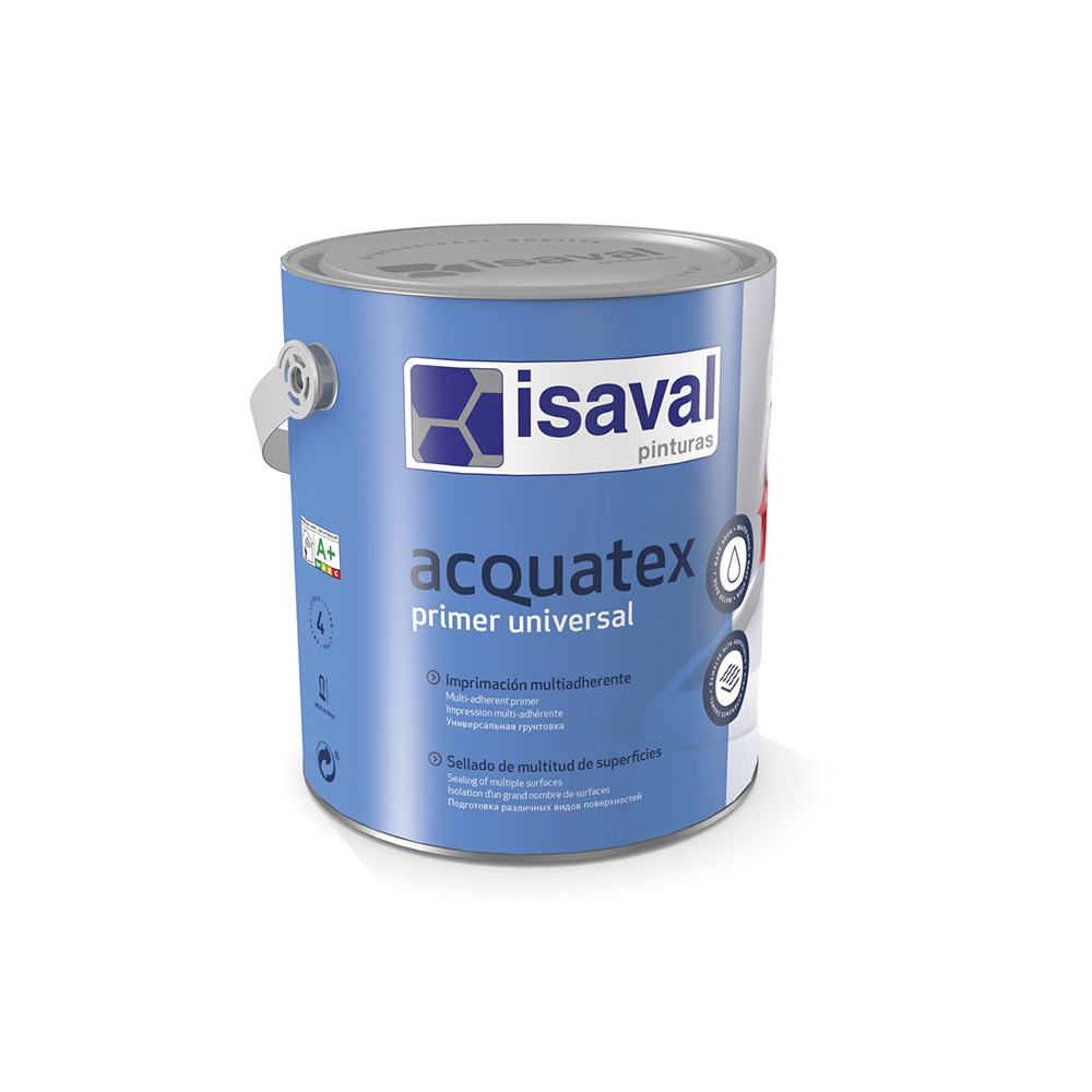 Acquatex Primer universal. Imprimación polivalente de Pinturas Isaval