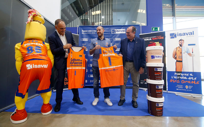 Presentación Quino Valencia Basket temporada 19 20