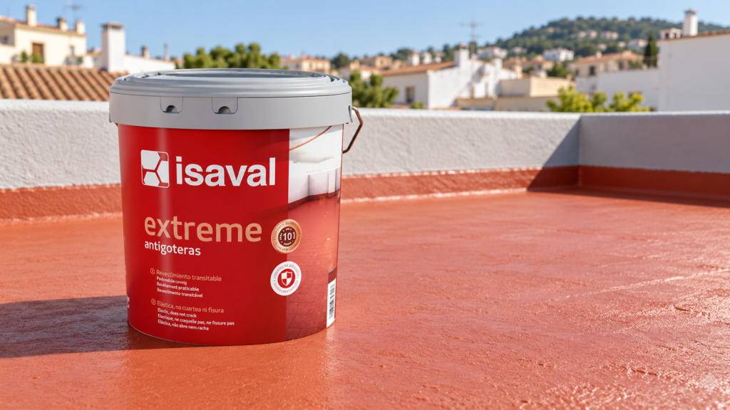 Extreme Antigoteras de Isaval para impermeabilizar cubiertas