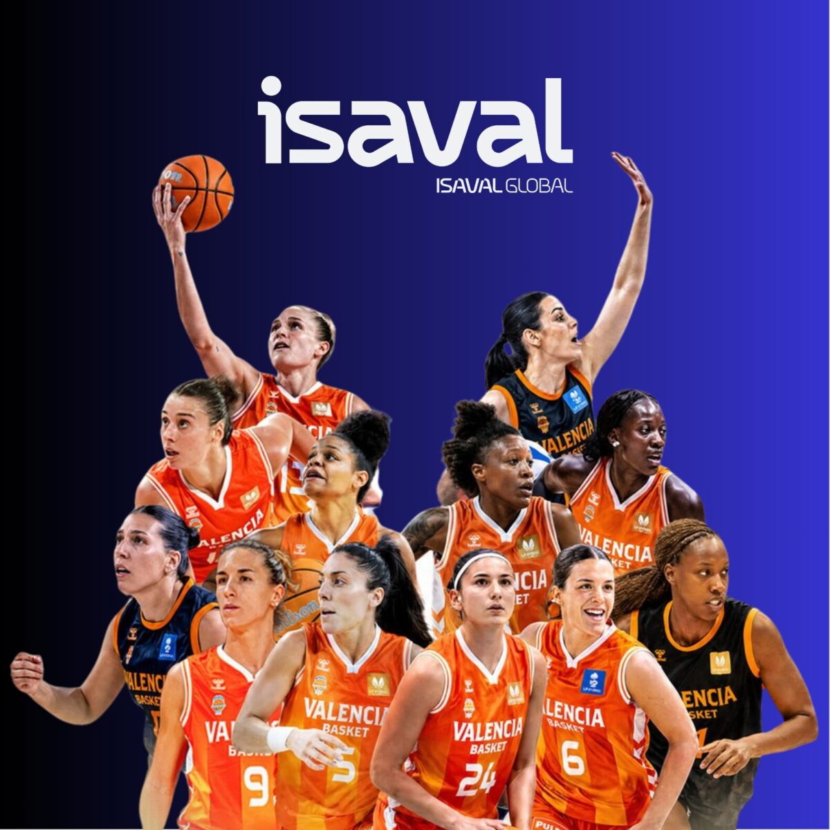 Isaval celebra el nuevo título de Liga del Valencia Basket femenino