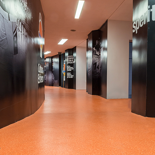 Locker room Valencia Basket Club