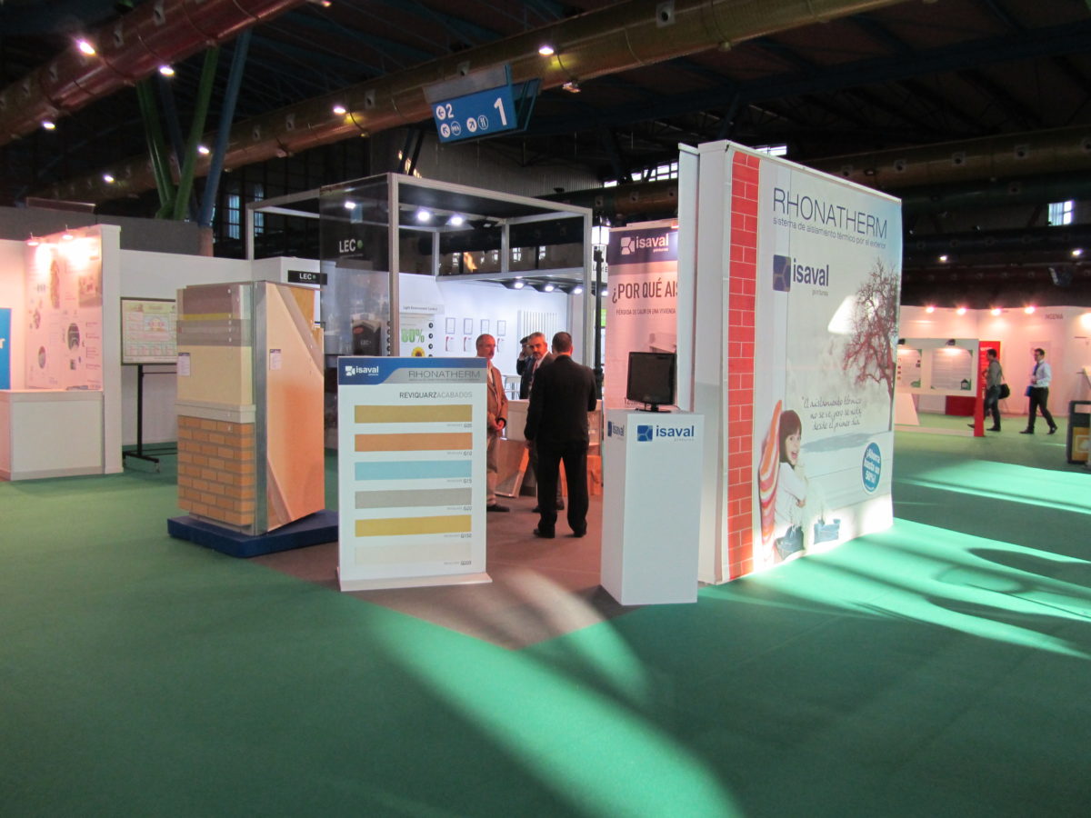 Isaval en el 2º Salón de la Eficiencia Energética, Greencities en Málaga.