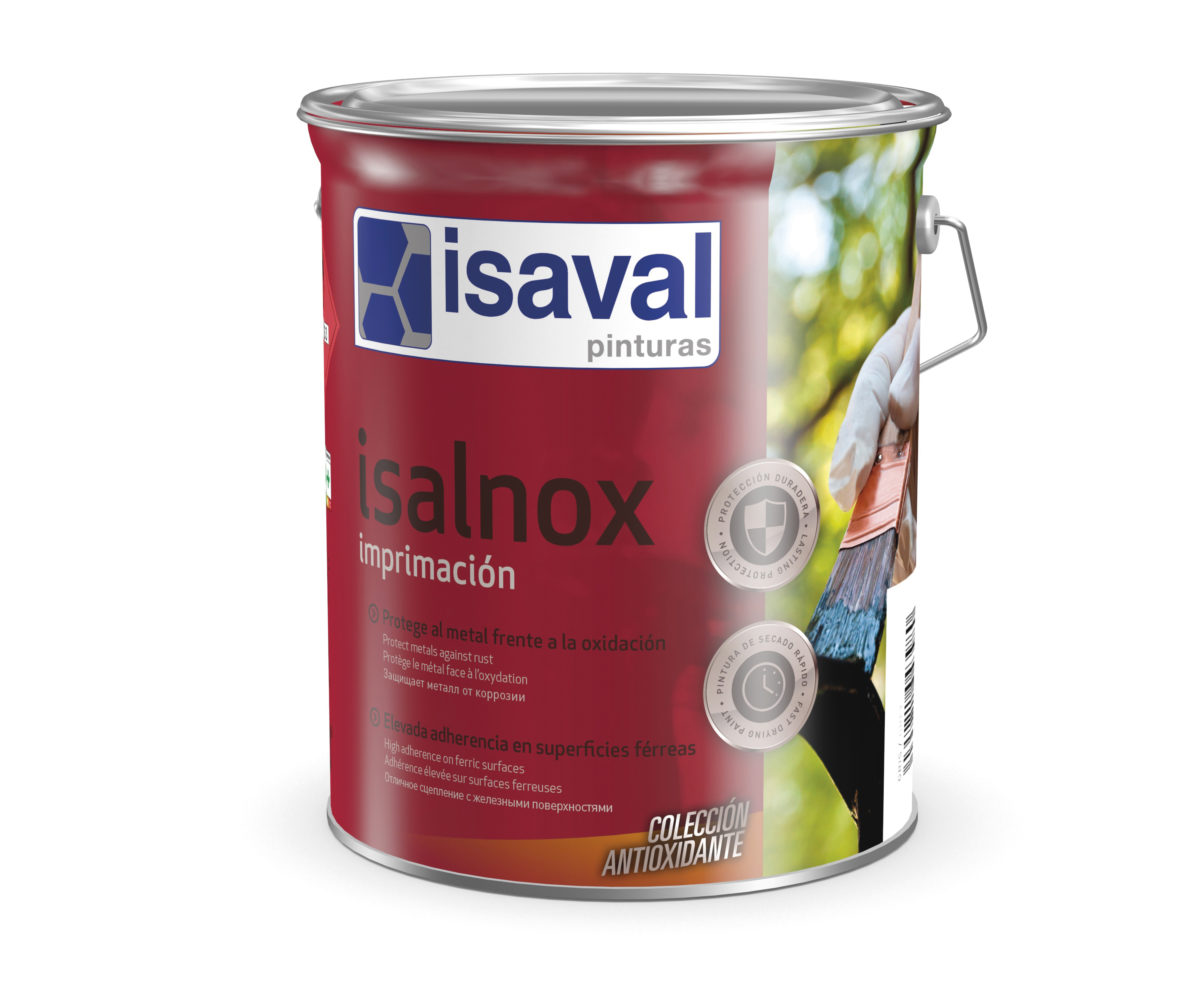 Isalnox Imprimación. Imprimación alquídica antioxidante de Pinturas Isaval