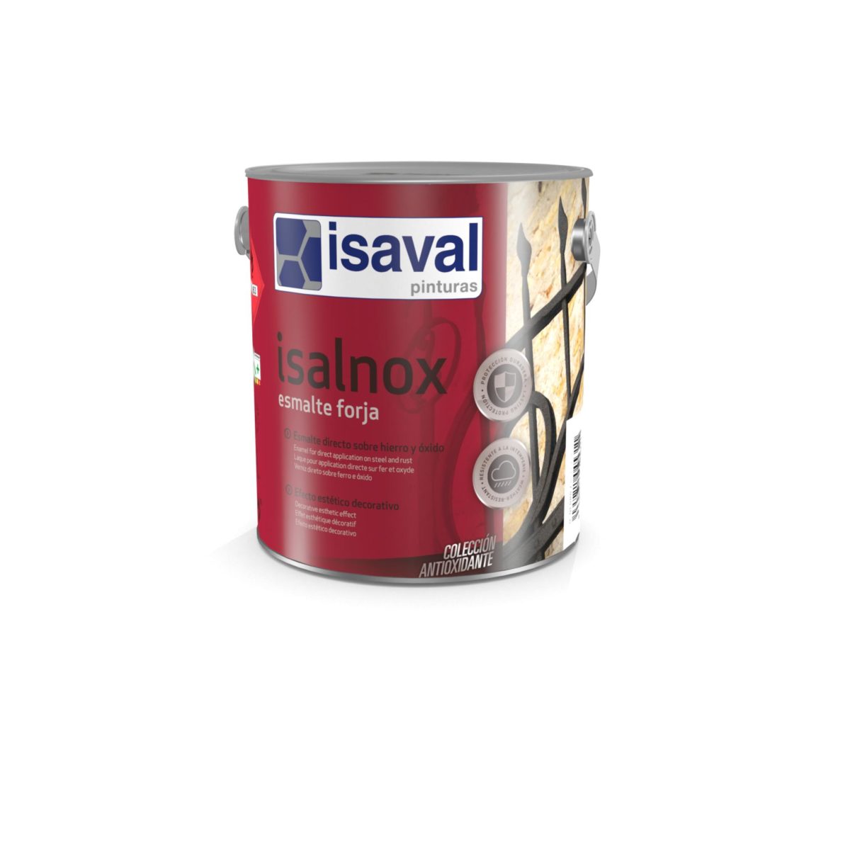 Isalnox Esmalte forja. Esmalte sintético anticorrosivo de Pinturas Isaval
