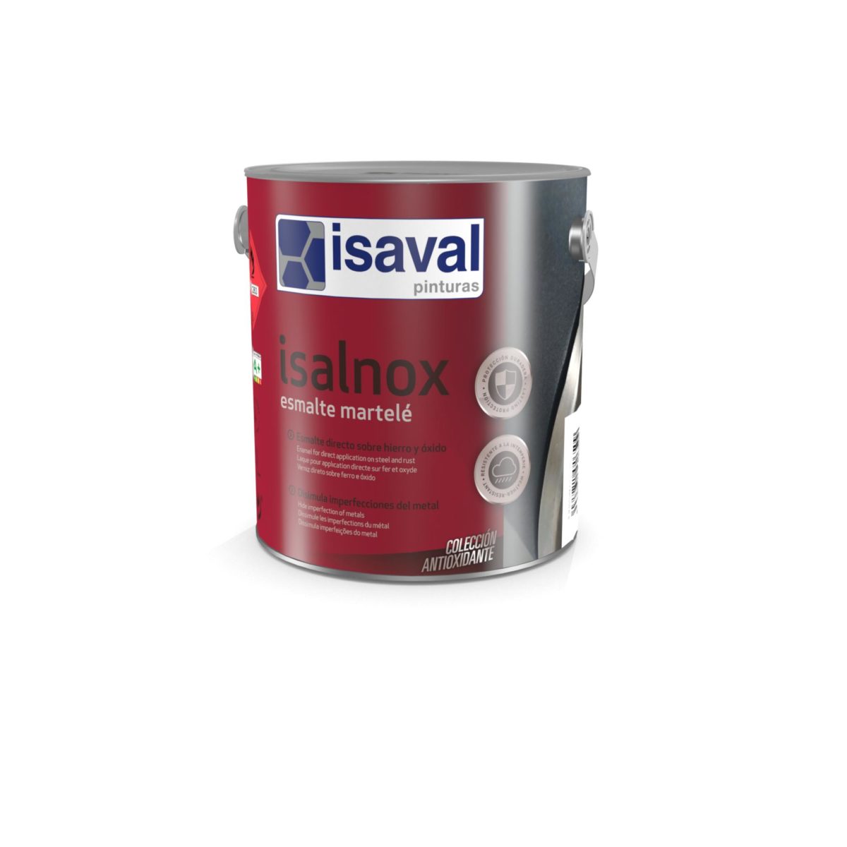 Isalnox Esmalte martelè. Esmalte sintético anticorrosivo de Pinturas Isaval