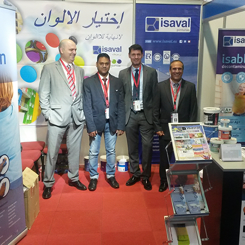 Isaval en el mundo – Feria en muscat, Omán.