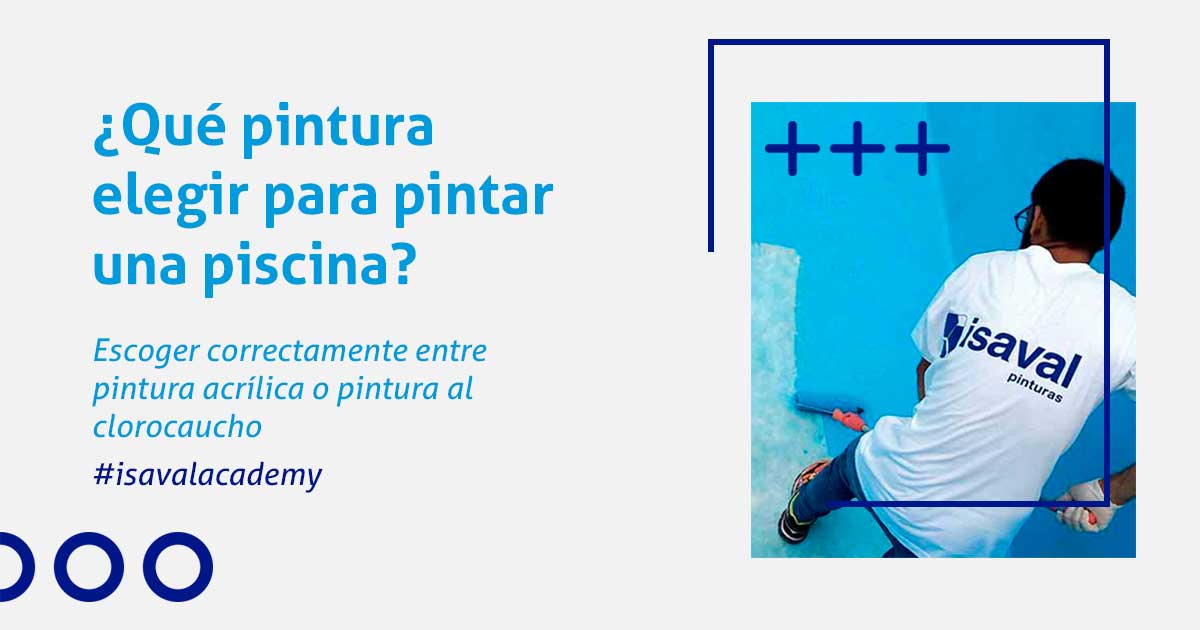 Qué pintura utilizar para pintar una piscina