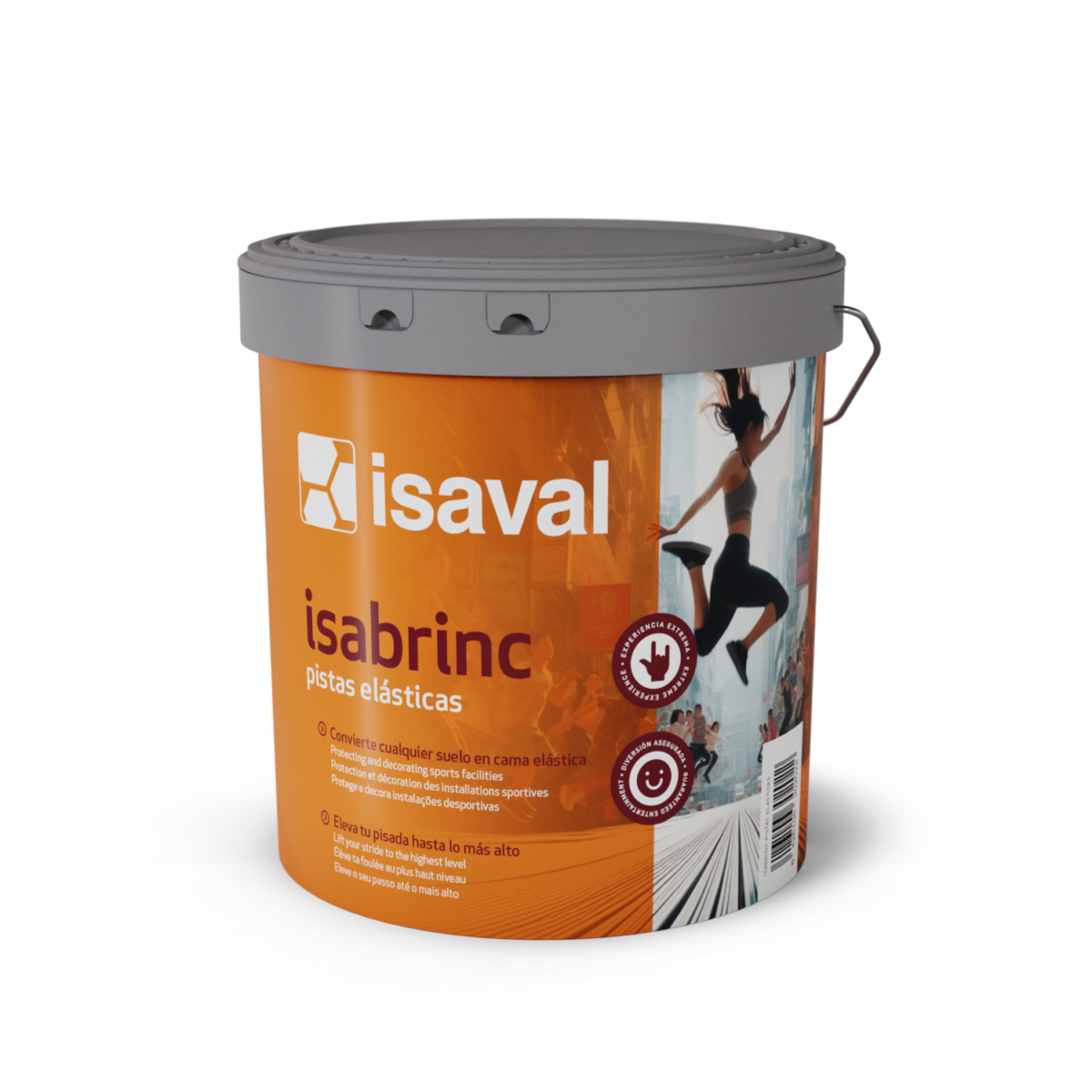 Isaval lanza IsaBrinc Pistas Saltarinas, la pintura que te hace saltar