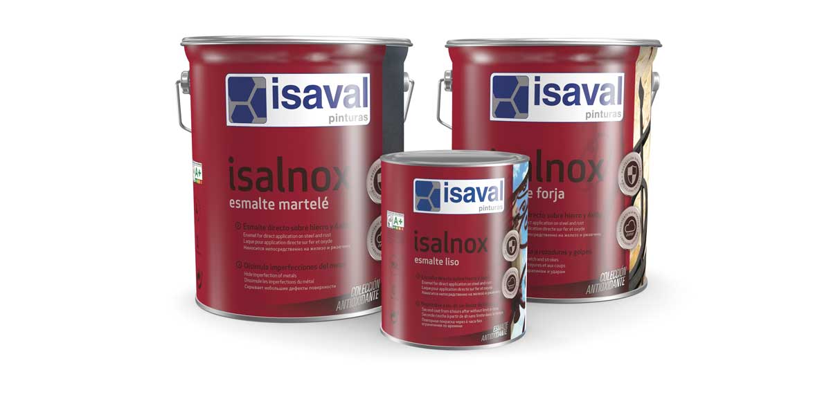 Isalnox, protector antióxido Pinturas Isaval