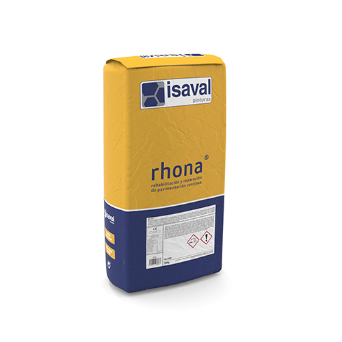 Rhona MA-400. Mortero autoniv. cement. CT-C16-F4-A22 De Pinturas Isaval