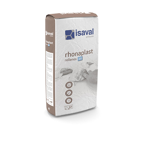 Rhonaplast Rellenos ZX. Enlucido para rellenos rápido de Pinturas Isaval