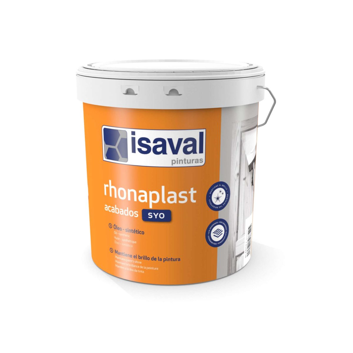 Rhonaplast Acabados SYO. Enlucido óleo sintético de Pinturas Isaval