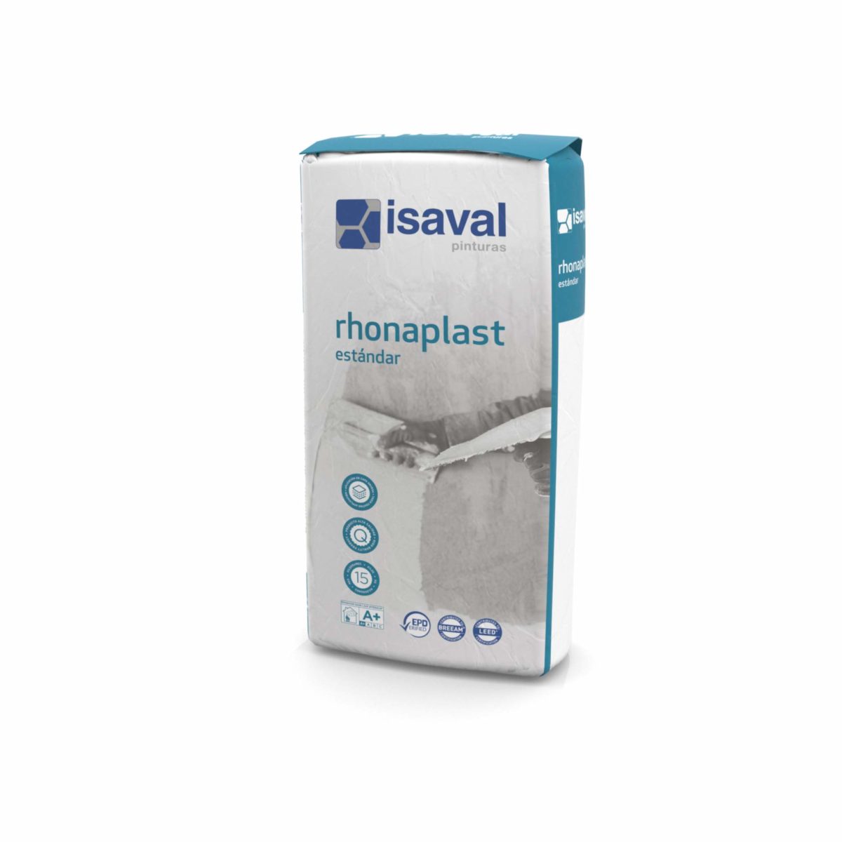 Rhonaplast Estándar. Enlucido capa media de Pinturas Isaval