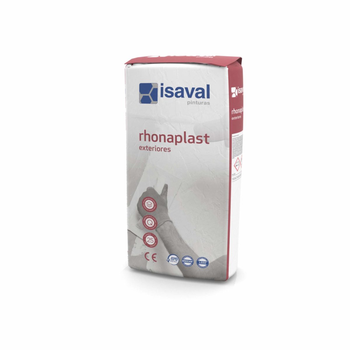 Rhonaplast Exteriores. Enlucido fino de Pinturas Isaval