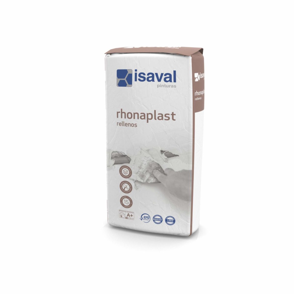 Rhonaplast Rellenos. Enlucido para rellenos de Pinturas Isaval