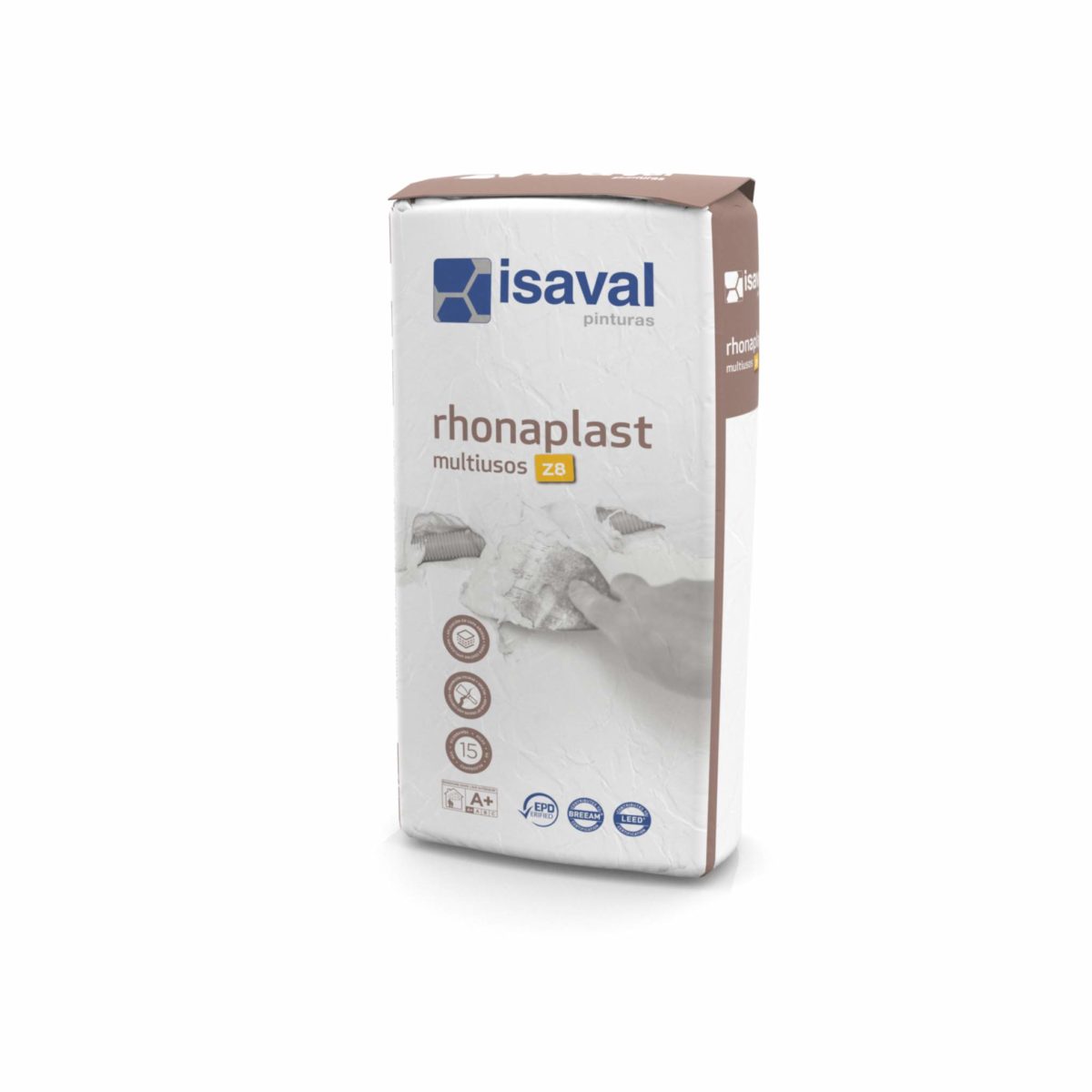 Rhonaplast Multiusos ZB. Enlucido multiusos de Pinturas Isaval