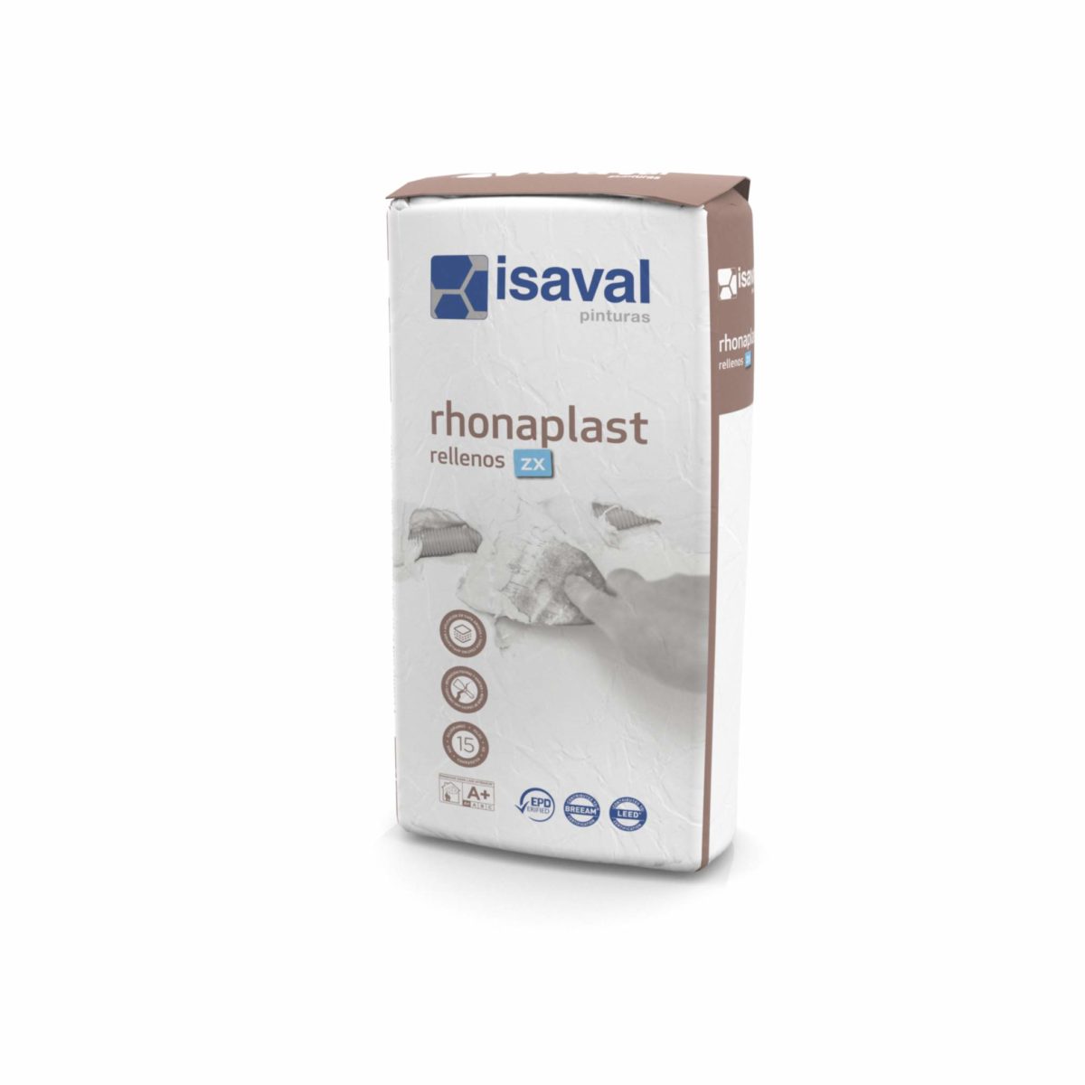 Rhonaplast Rellenos ZX. Enlucido para rellenos rápido de Pinturas Isaval