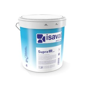 Supra Mate Blanco nieve sanit. Pintura acrílica blanco luminoso. Pinturas Isaval