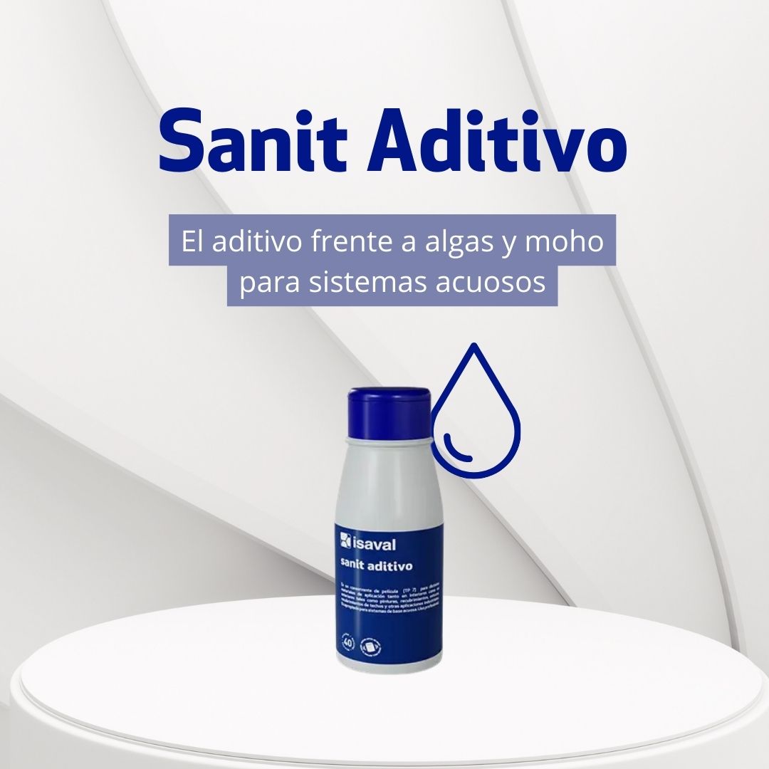 Isaval presenta Sanit Aditivo, el aditivo frente a algas y moho para sistemas acuosos