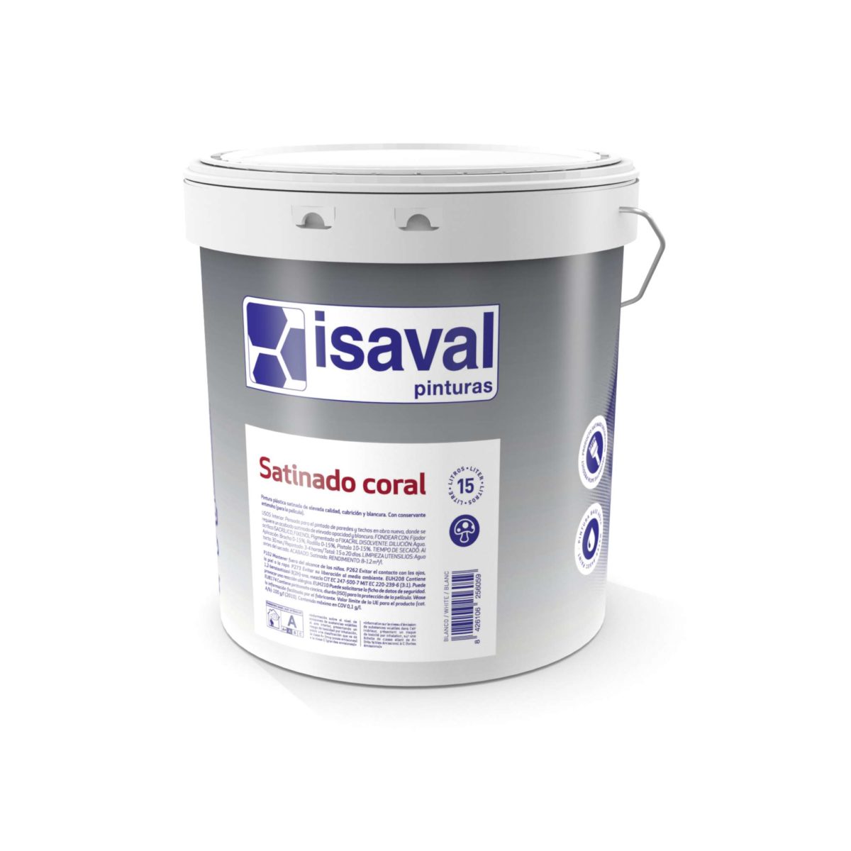 Satinado Coral. Satinado profesional de Pinturas Isaval