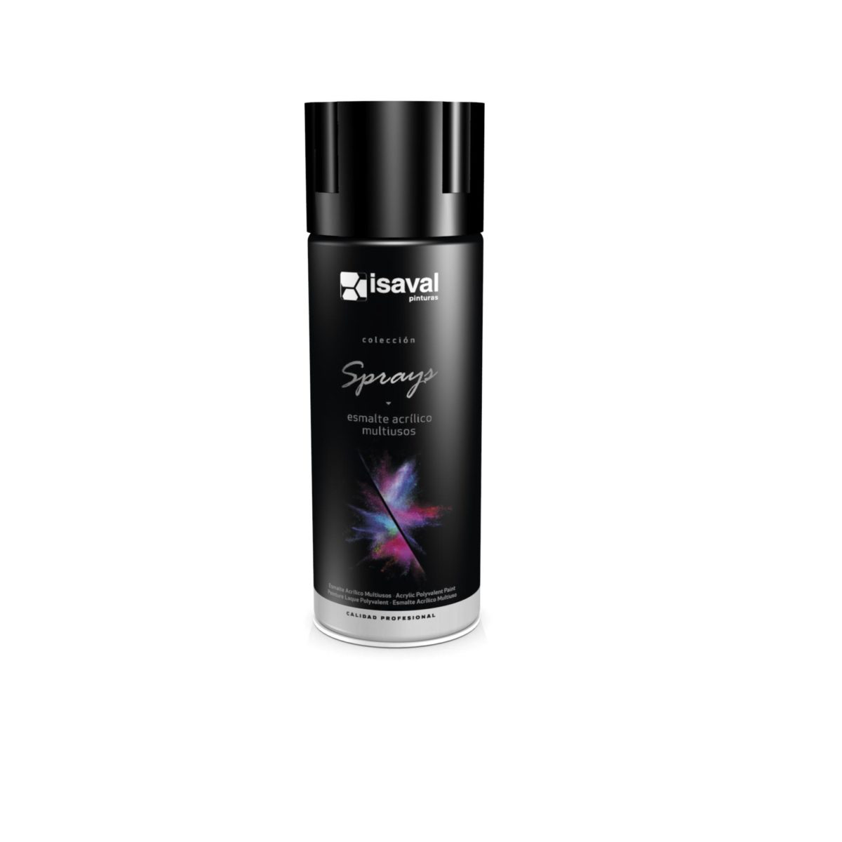 Spray Esmalte acrílico multiusos. Pinturas Isaval