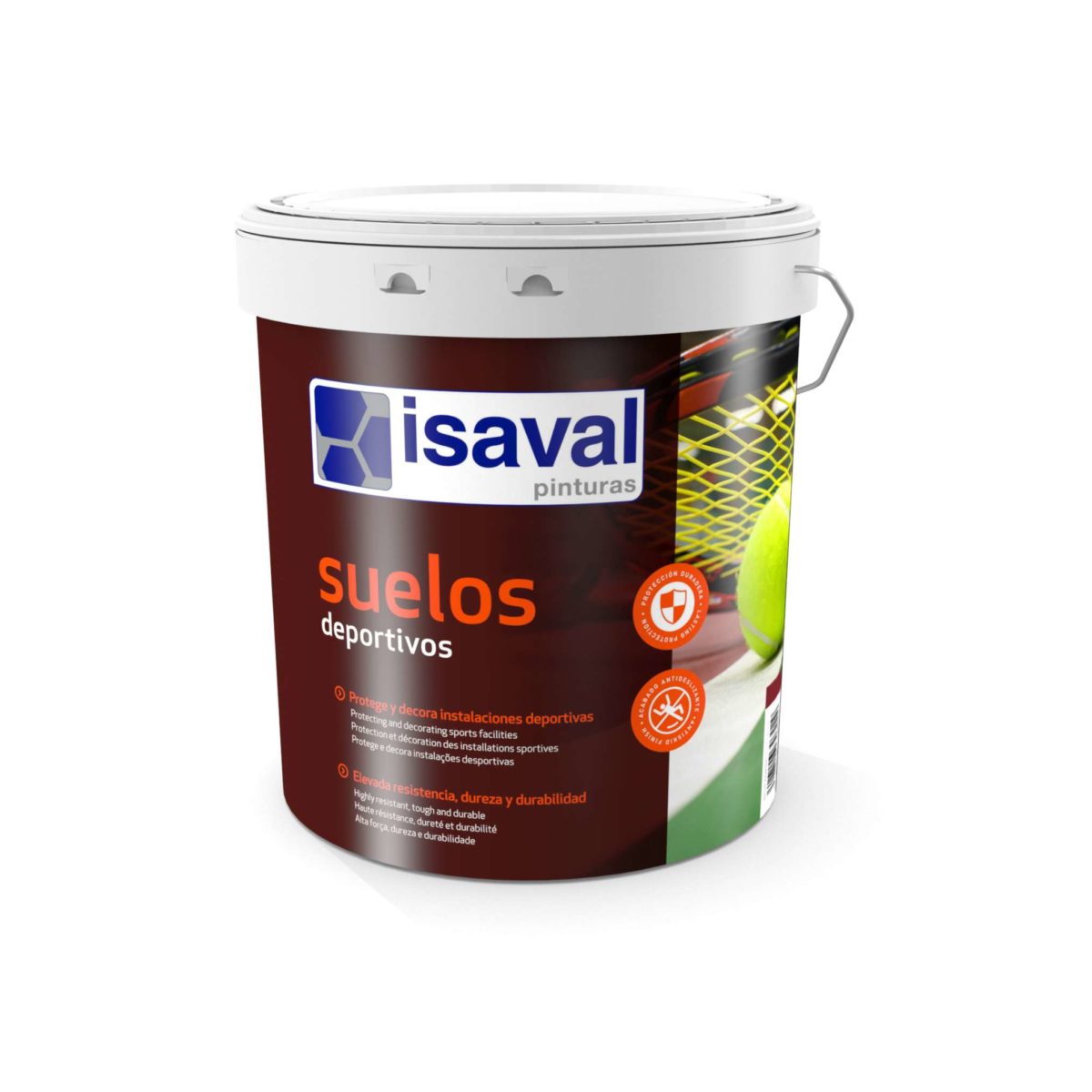 Suelos Pistas Deportivas. Pintura instalaciones deportivas de Pinturas Isaval