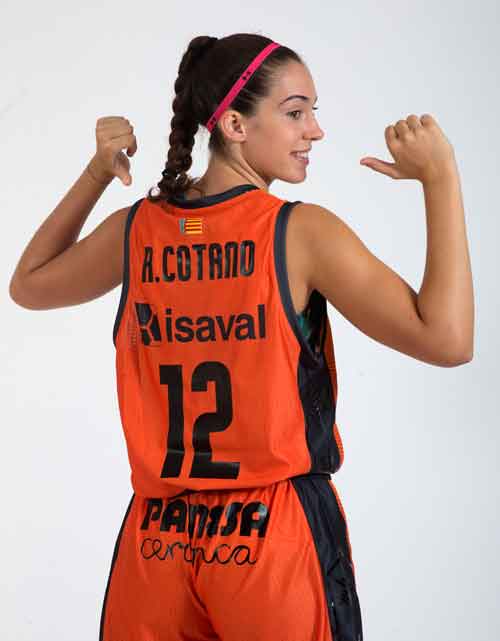 Rebeca Cotano - Valencia Basket Club Femenino - Patrocinado por Pinturas Isaval