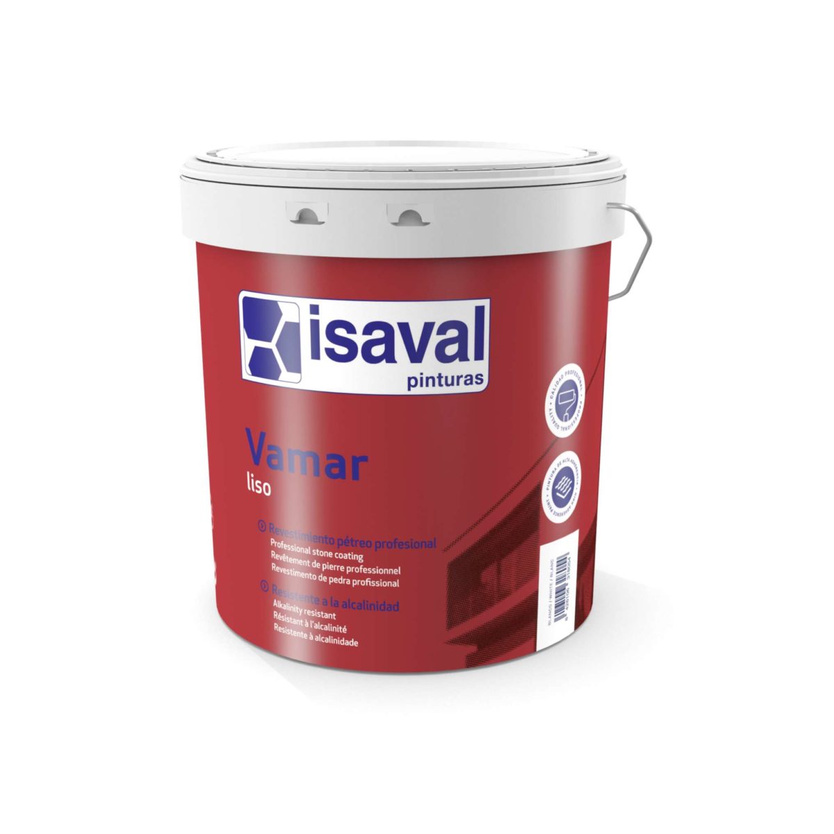 Vamar Liso. Revestimiento pétreo profesional. Pinturas Isaval