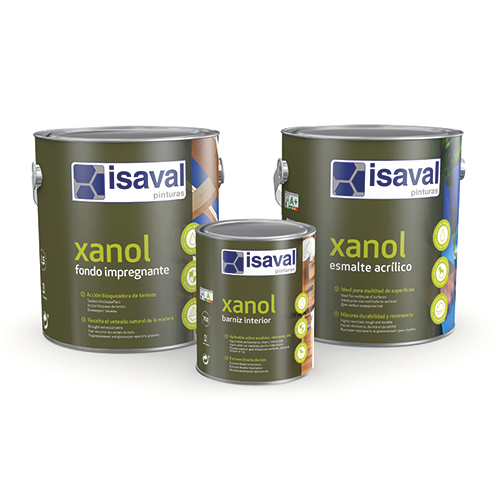 ISAVAL XANOL BARNIZ AL AGUA PARA PROTEGER LA MADERA AL EXTERIOR