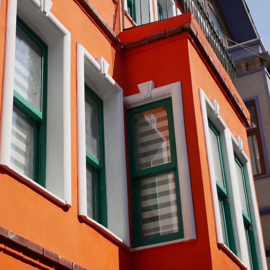 Colores para decorar una fachada de mortero