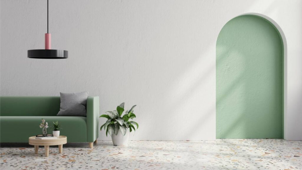 Combinaciones para pintar un salón a dos colores