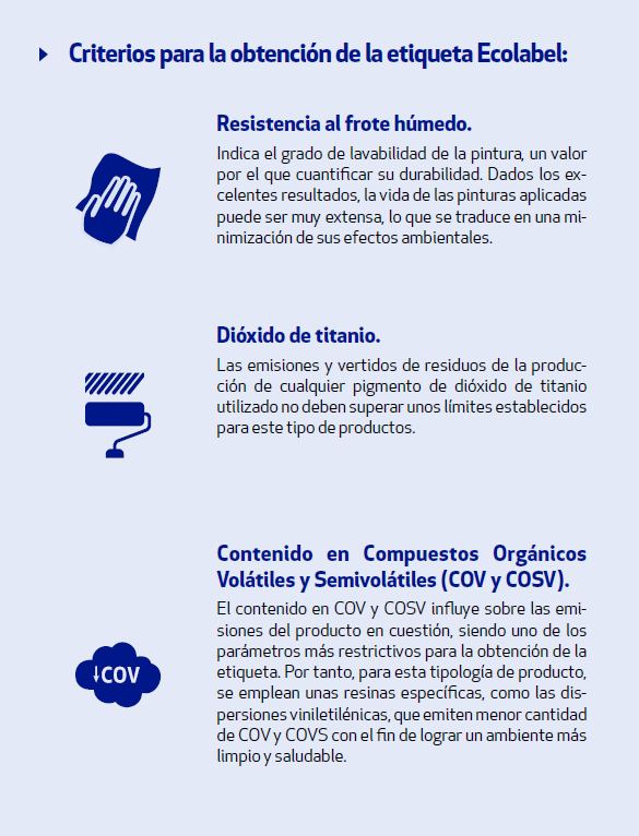 Criterios obtención etiqueta Ecolabel