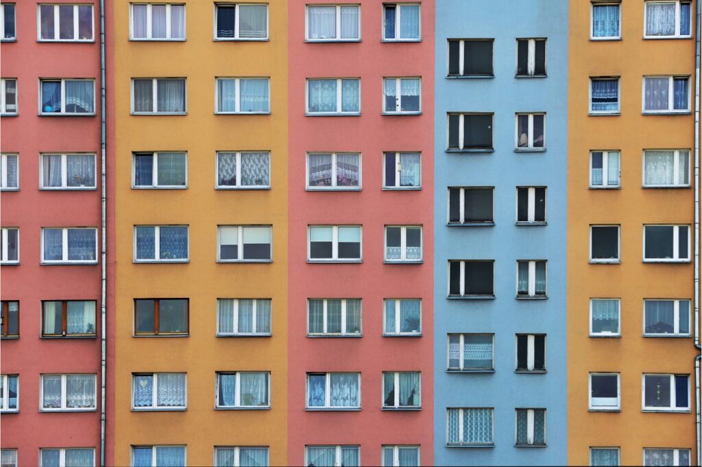 Fachadas bicolor