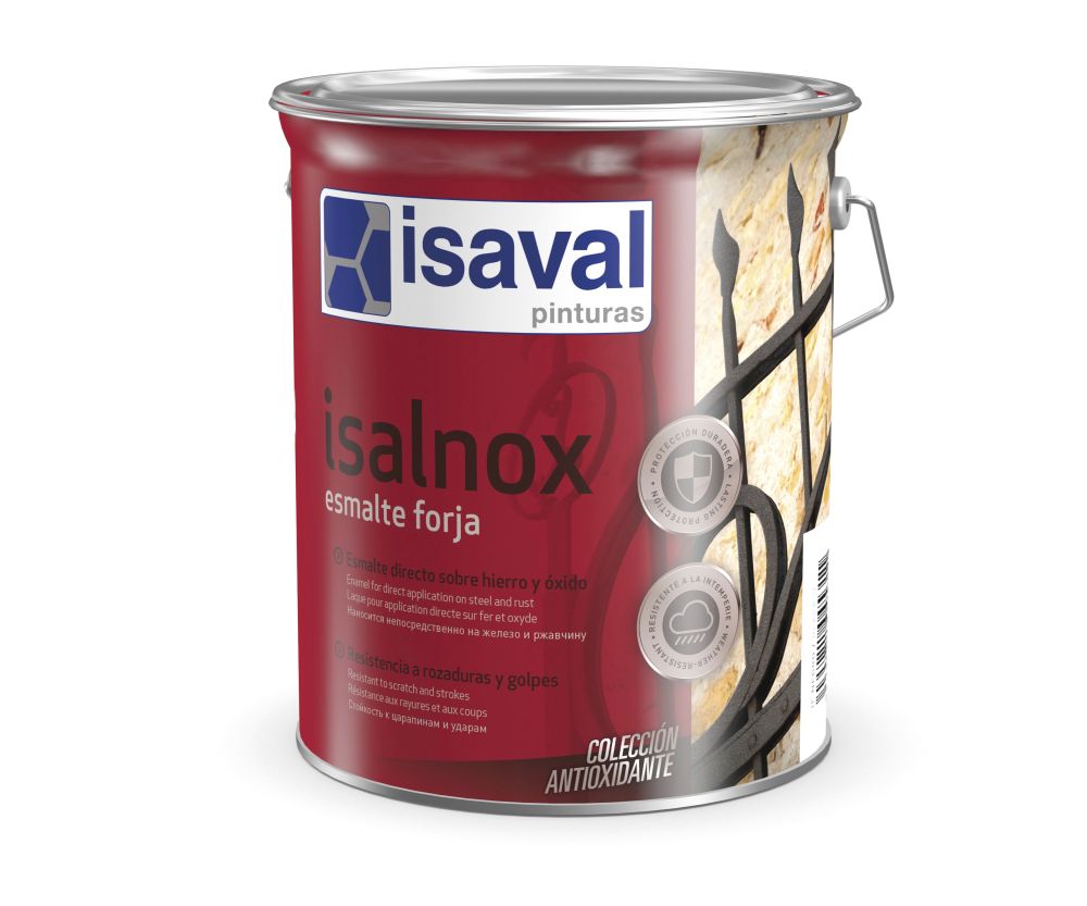 Isalnox Esmalte forja. Esmalte sintético anticorrosivo de Pinturas Isaval