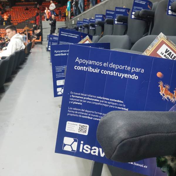 Isaval impulsa su propósito de «Contribuir Construyendo» en la Euroliga