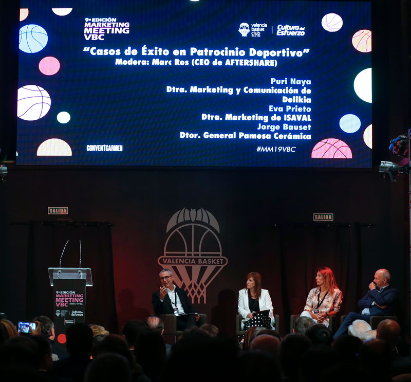 Mesa redonda sobre patrocinio deportivo – MM19VBC – Valencia Basket Club.