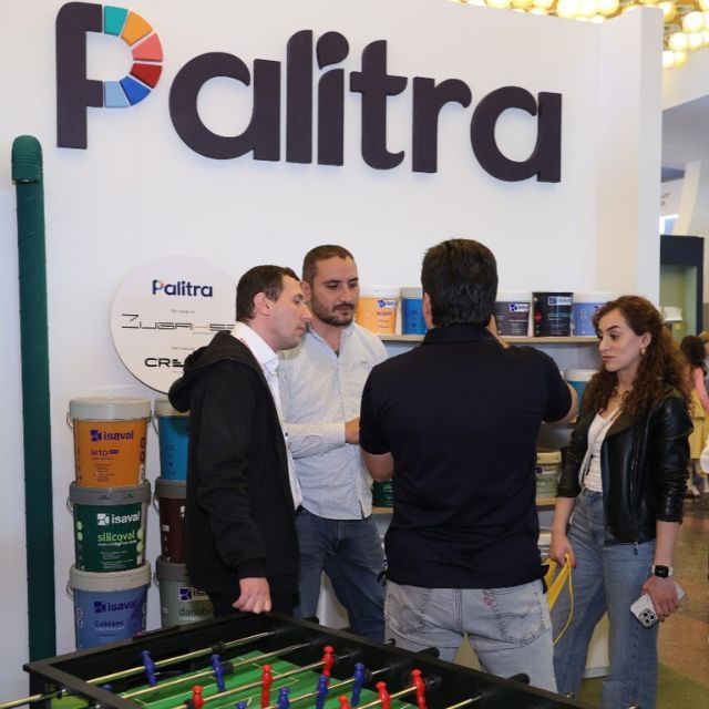 Palitra lleva la marca Isaval a la feria del sector de la construcción más importante de Armenia