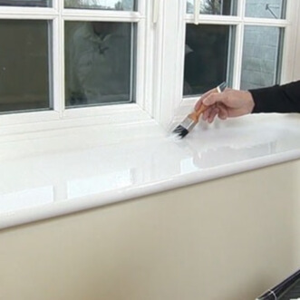 Pintar alfeizar ventana