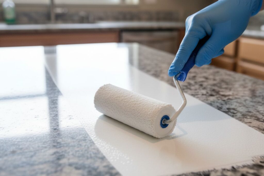 Cómo pintar una encimera de granito