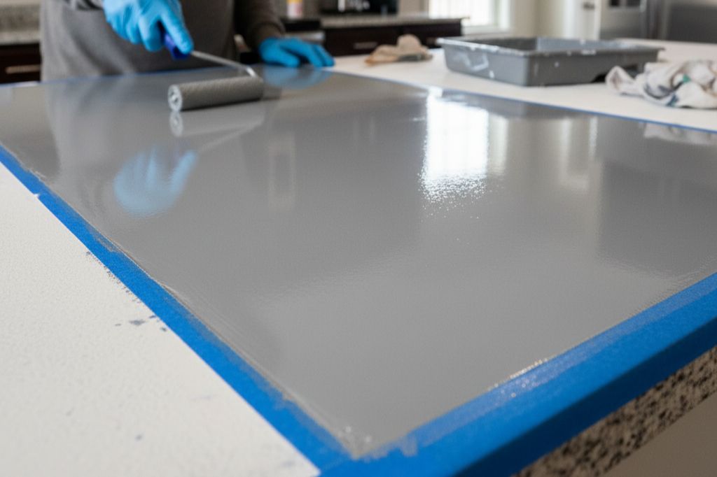 Cómo pintar una encimera de granito