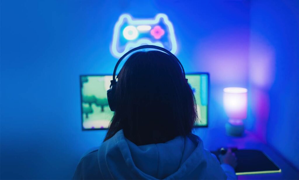 Cómo pintar habitación gamer