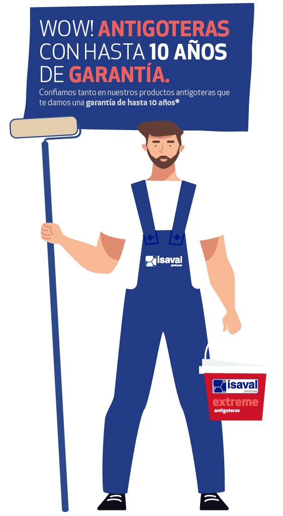 Pintor profesional antigoteras isaval