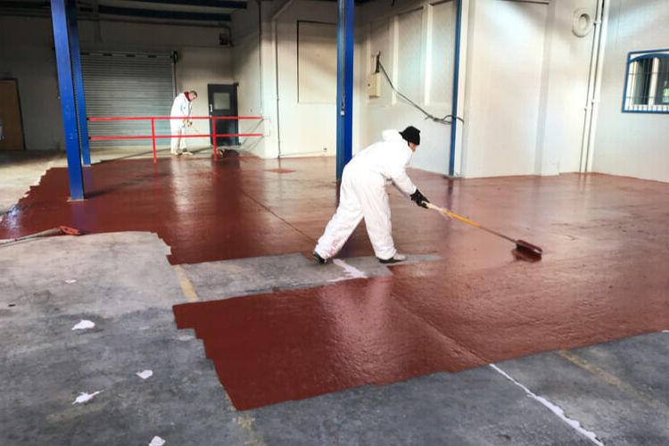Pintura antideslizante