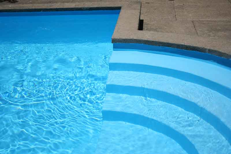 como pintar piscina hormigón