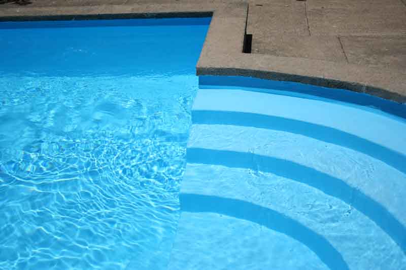 como pintar piscina hormigón