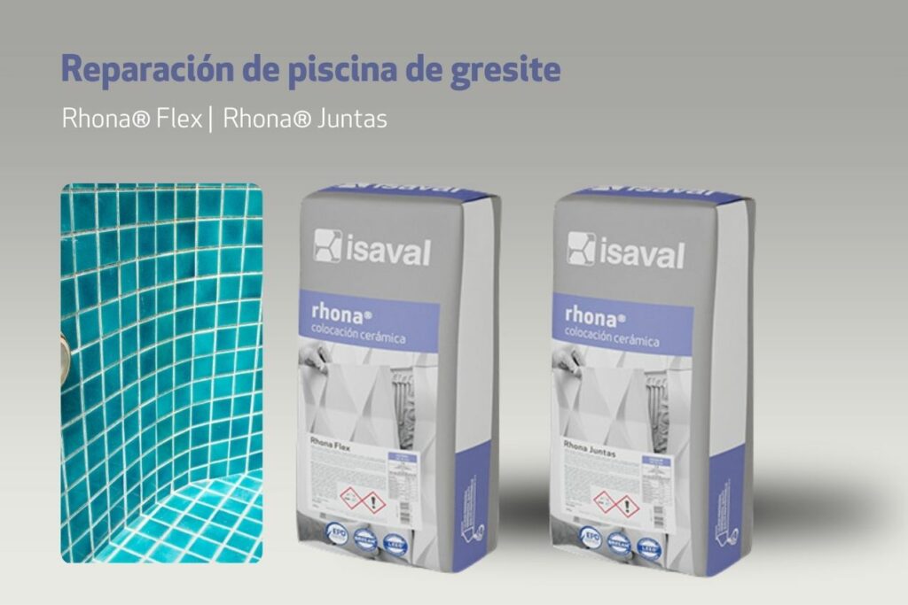 Soluciones para la reparación de piscina de gresite