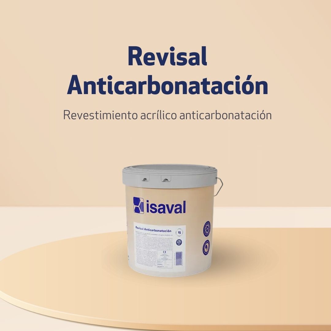 Isaval desarrolla Revisal Anticarbonatación, la solución para prevenir la carbonatación del hormigón en ambientes de agresividad moderada