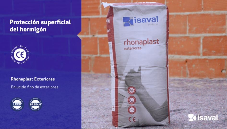 Rhonaplast Exteriores: Protección superficial del hormigón
